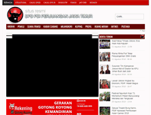 Tablet Screenshot of pdiperjuangan-jatim.com